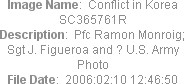 Image Name:  Conflict in Korea SC365761R
Description:  Pfc Ramon Monroig; Sgt J. Figueroa and ? U.S. Army Photo
File Date:  2006:02:10 12:46:50