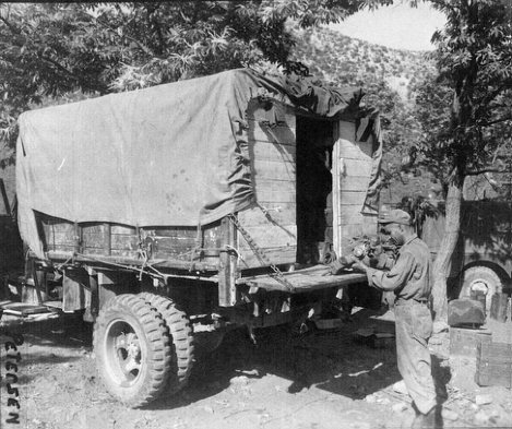 Mobile Repair Shop 30 June 1951