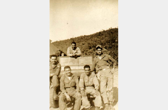 Cpl. Ramiro Rivera Martinez and friends.