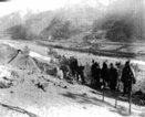 Dec 6, 1950 - From a hilltop about 1 mile north of Haton-Ni, Korea, men of L Co, 65th Inf. Regt. , 3rd Inf. Div. , fire 60 mm mortars on enemy positions. U.S. Army Photo by Sgt. T. Elkins