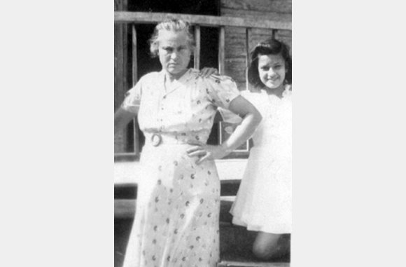 My grandmother Juana Aponte Gonzalez and my Aunt Matilda Ortiz Aponte.