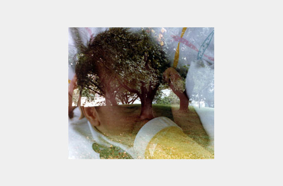 My son John Carlos Nieves Velez - Double exposure, I called this photograph a child of nature dreaming of paradise. - 1983