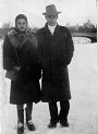 My aunt Delma Ortiz Aponte and my uncle Carlos Ortiz Aponte - 1950