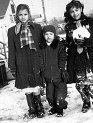 My cousin Grace, myself, and my sister Mildred - 1951