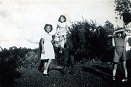 Aunt Delma, my sister Mildred, Mario Nieves, and maybe my mother Emilia. 1946