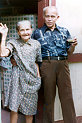 My grandmother Julia Ortiz Garcia and my father Francisco Nieves Ortiz
