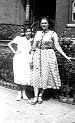 My sister Mildred and my mother Emilia Ortiz Aponte. - 1956