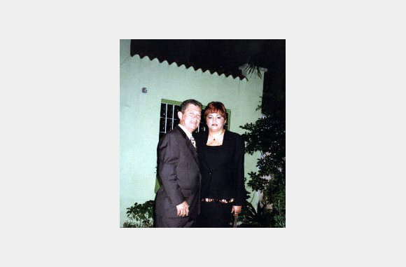 My Cousin Yolanda "Beanos" and her husband Mario.