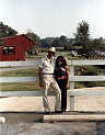 Millie and I in Pennsylvania - 1983