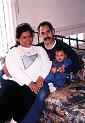 My wife Millie (Tata), my son Matthew Francisco, and I. - 1989