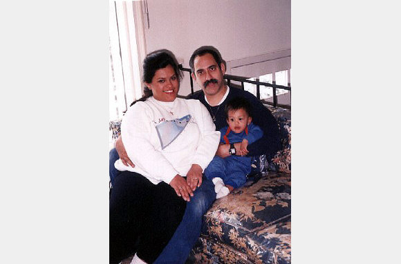 My wife Millie (Tata), my son Matthew Francisco, and I. - 1989